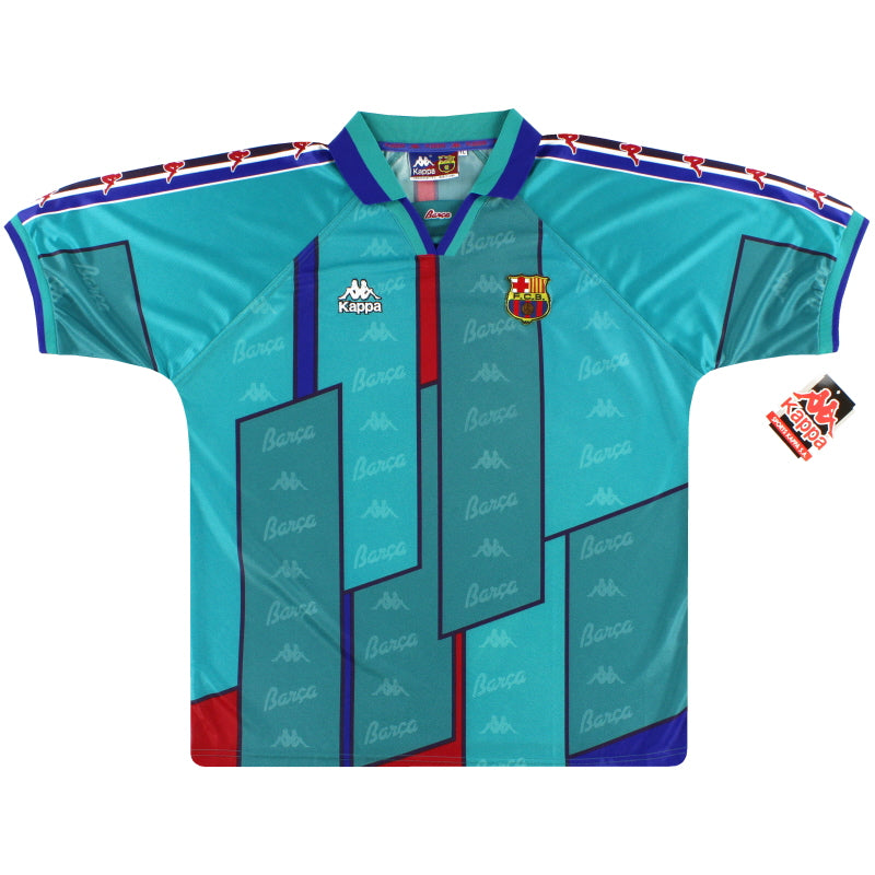 1995-97 Barcelona Kappa Away Shirt *w/tags* S Football Shirt