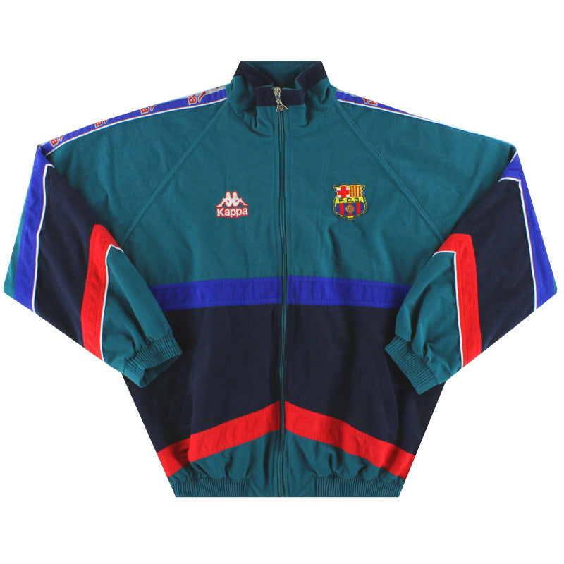 1995-97 Barcelona Kappa Track Jacket L Jacket