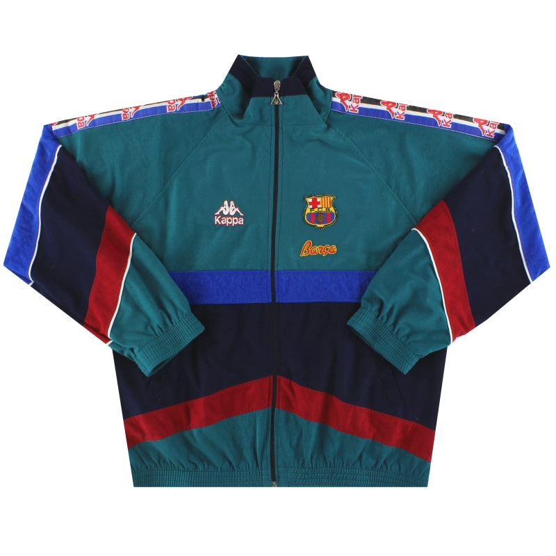 1995-97 Barcelona Kappa Track Jacket XL Jacket
