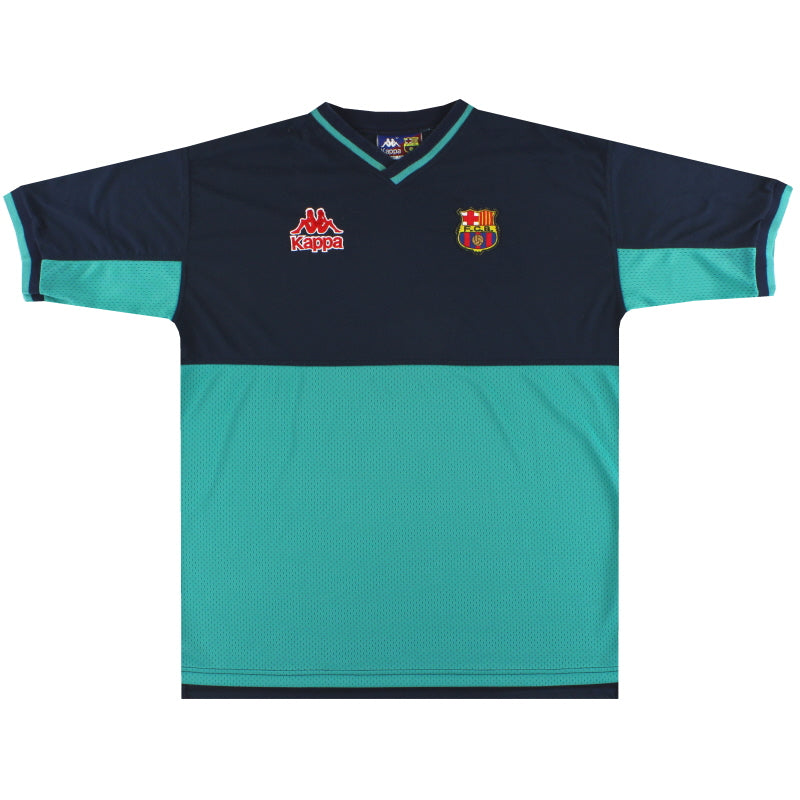 1995-97 Barcelona Kappa Training Top XL Football Shirt