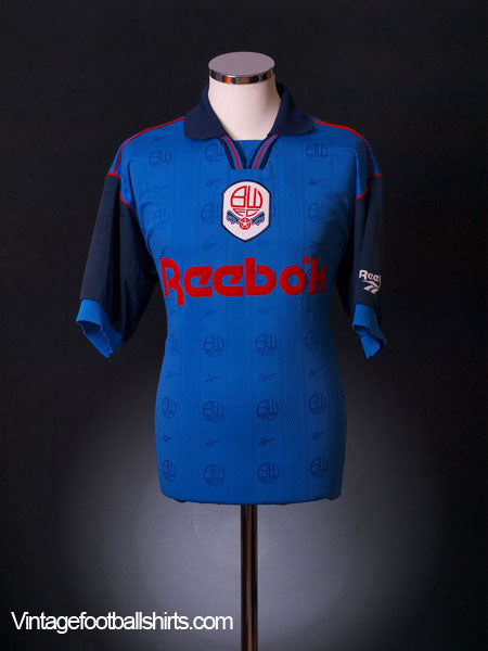 1995-97 Bolton Away Shirt S Football Shirt
