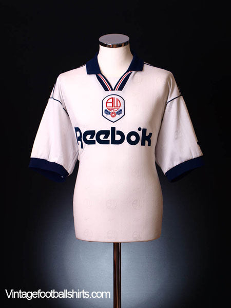 1995-97 Bolton Home Shirt L Football Shirt