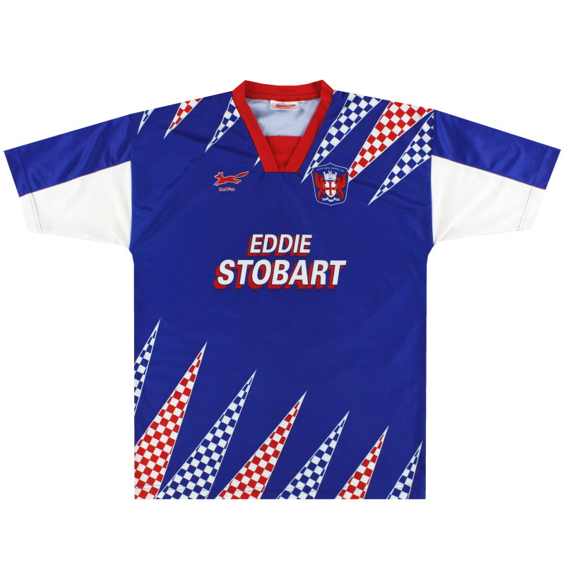 Maillot Domicile Carlisle United 1995-1997 - Taille M, Marque Red Fox - Bon état
