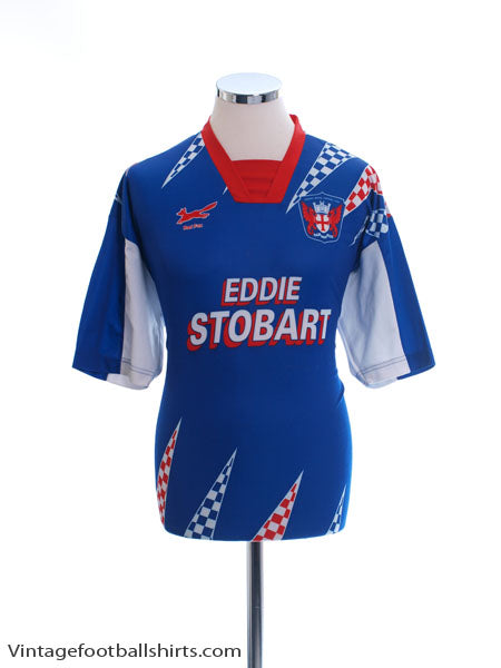 1995-97 Carlisle Home Shirt XL Football Shirt