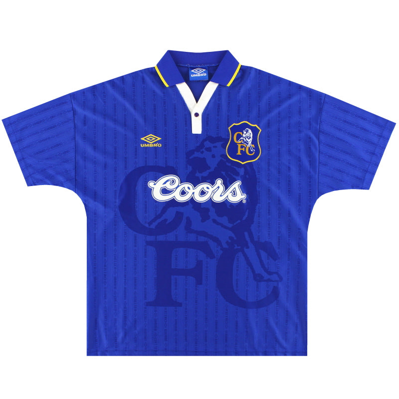 1995-97 Chelsea Umbro Home Shirt *Mint* XL Football Shirt