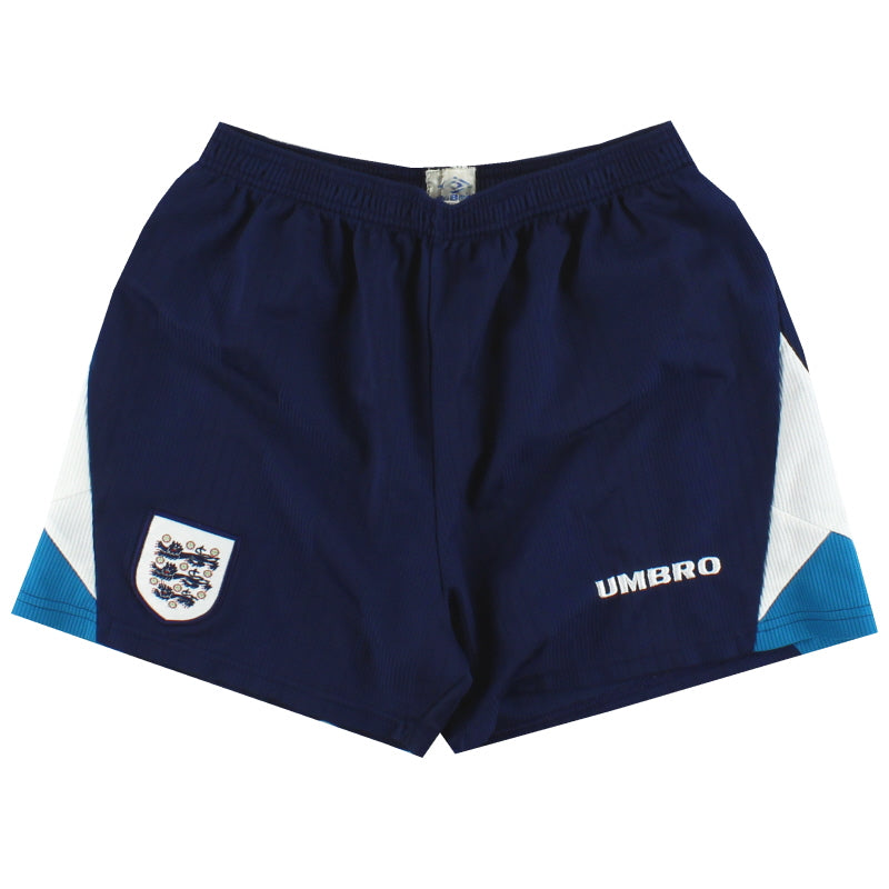 1995-97 England Umbro Home Shorts S Football Shorts