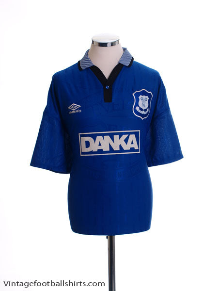 1995-97 Everton Home Shirt M Football Shirt