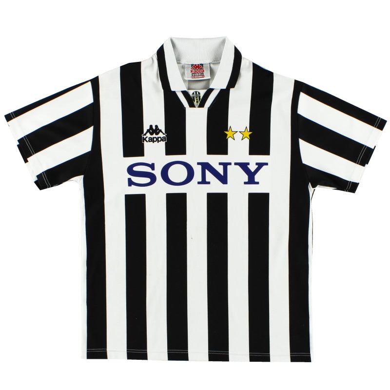 1995-97 Juventus Basic Home Shirt S Football Shirt
