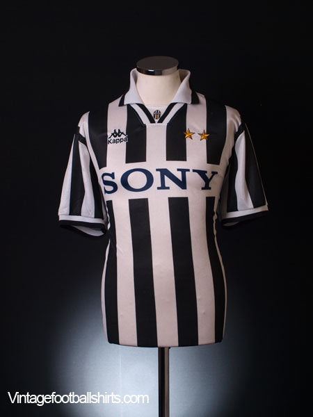 1995-96 Juventus Home Shirt M Football Shirt