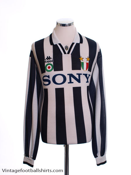 1995-97 Juventus Home Shirt L/S XL Football Shirt