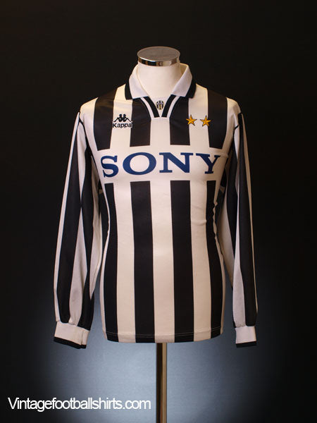 1995-97 Juventus Home Shirt *Mint* L/S M Football Shirt