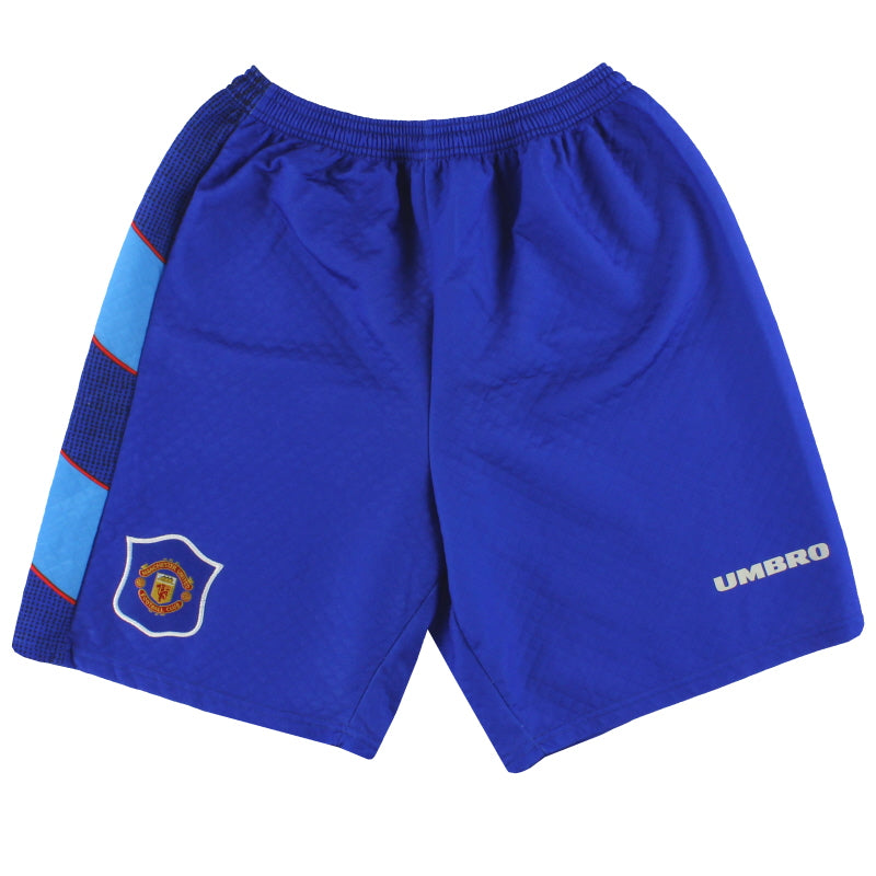 1995-97 Manchester United Umbro Goalkeeper Shorts XL Football Shirt