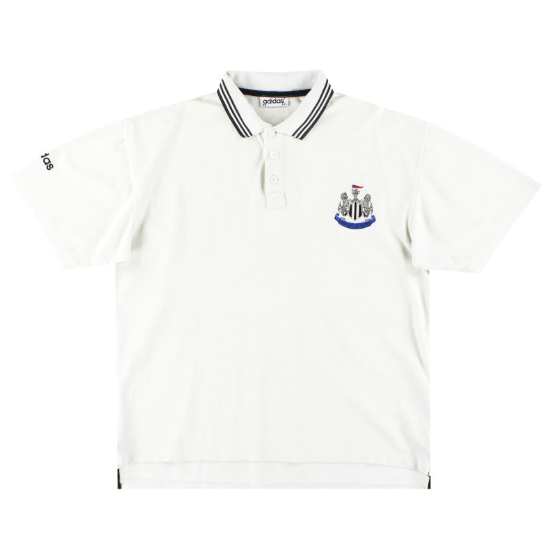 1995-97 Newcastle adidas Polo Shirt L Polo Shirt