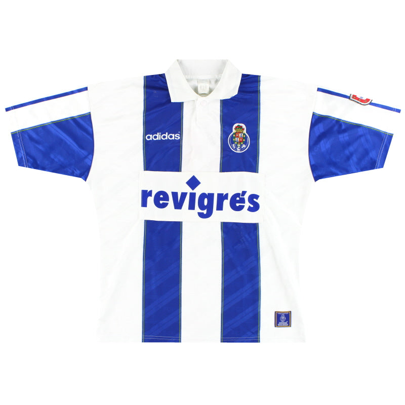 1995-97 Porto adidas Match Issue Home Shirt #11 XL Football Shirt
