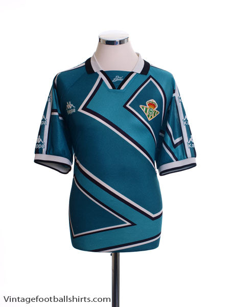 1995-97 Real Betis Away Shirt L Football Shirt