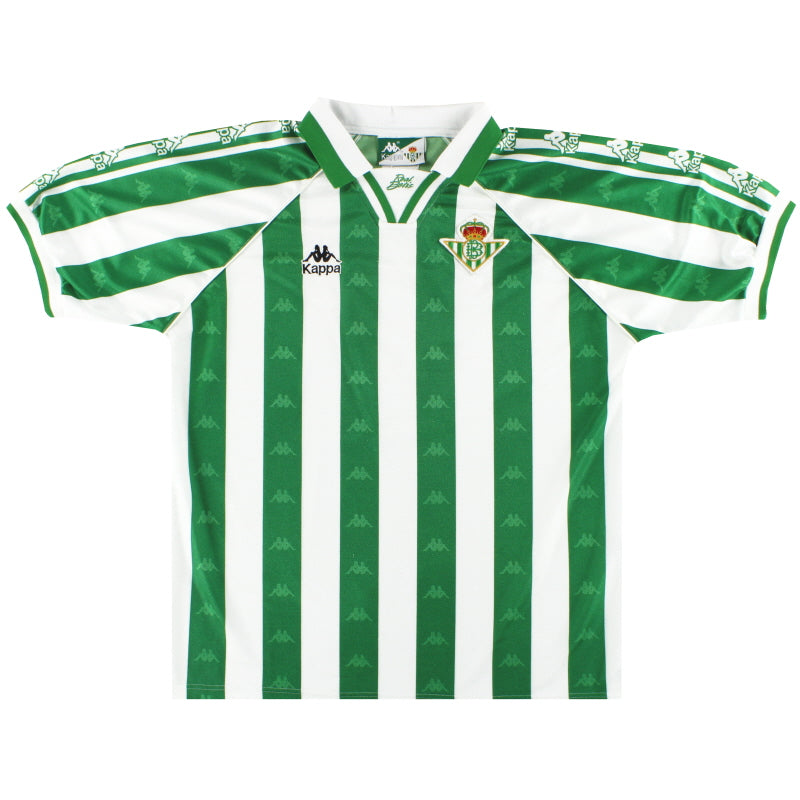 1995-97 Real Betis Kappa Home Shirt L Football Shirt