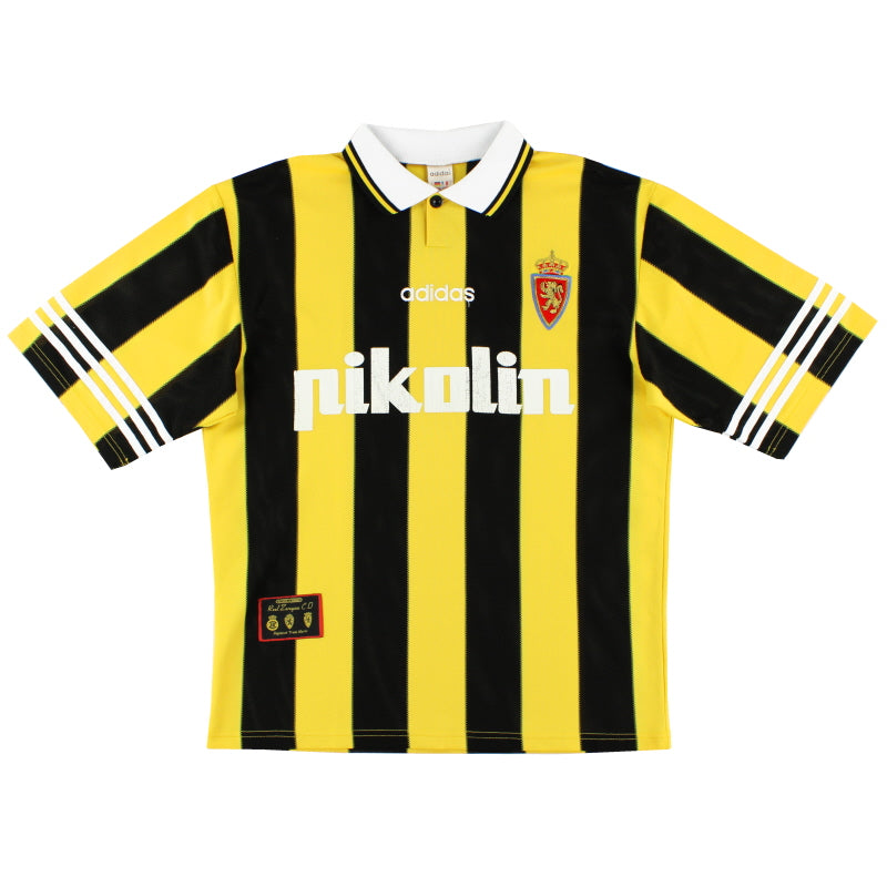 1995-97 Real Zaragoza Third Shirt L Football Shirt