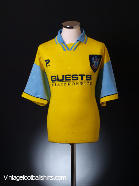 1995-97 West Brom Away Shirt L Football Shirt