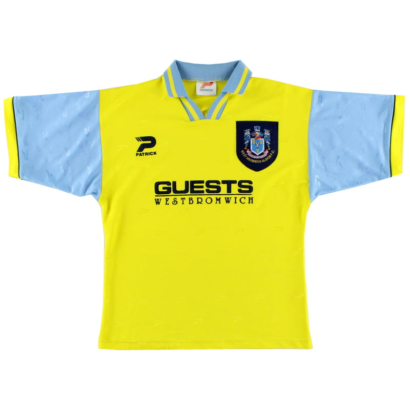1995-97 West Brom Away Shirt L.Boys Football Shirt