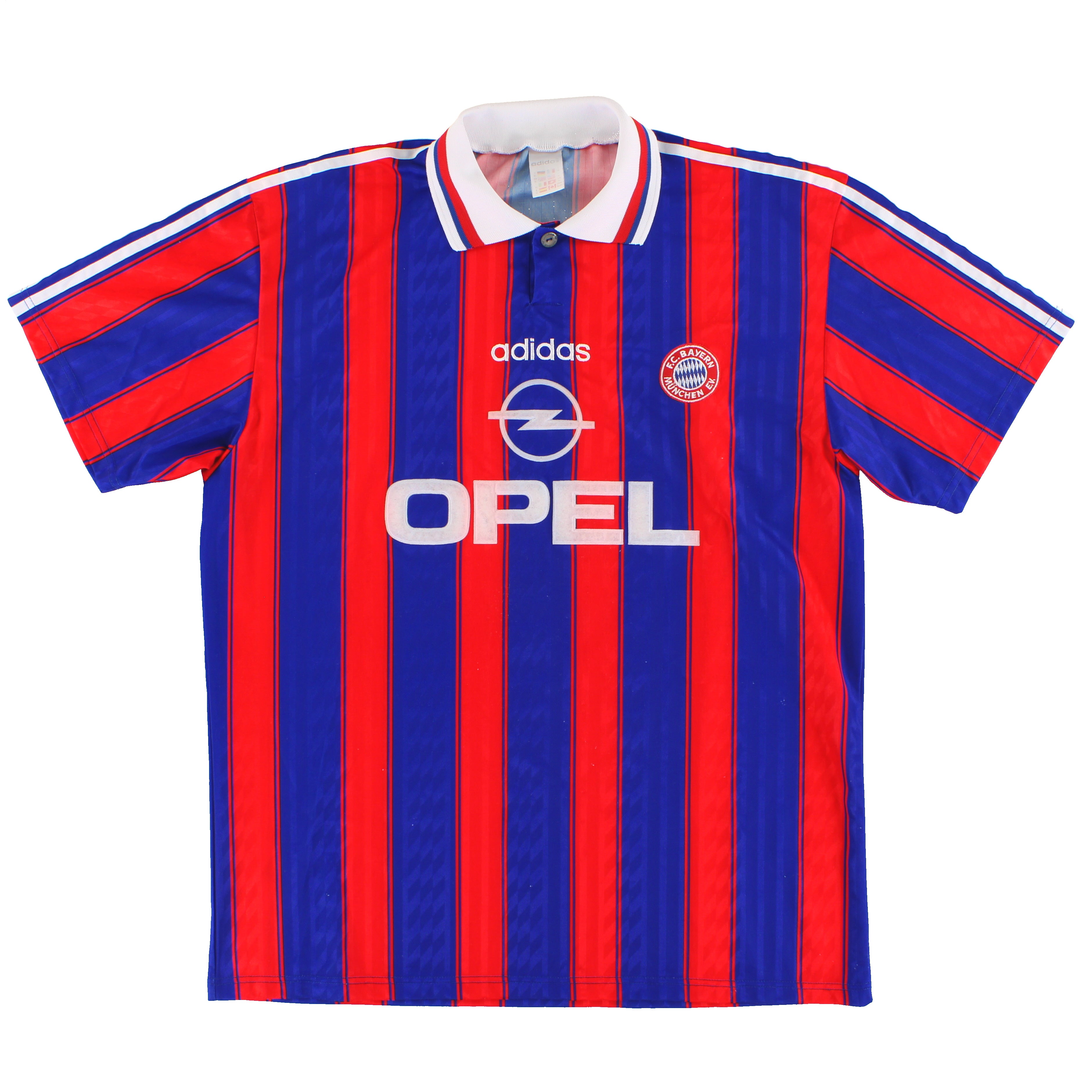 1995-97 Bayern Munich adidas Home Shirt #6 XL | Vintage Football