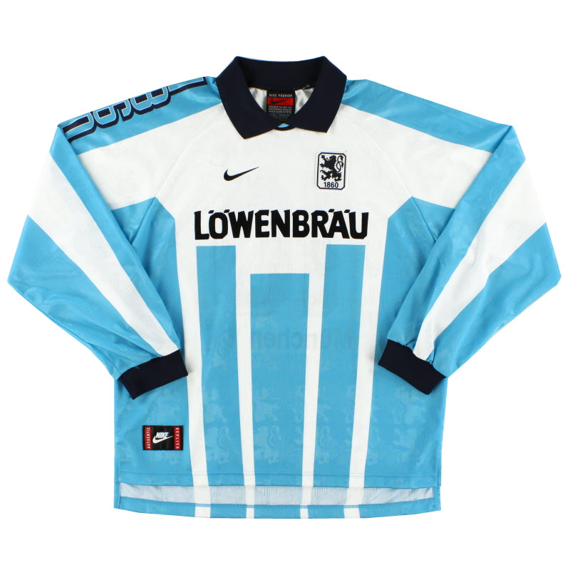 1996-97 1860 Munich Home Shirt L/S L Football Shirt