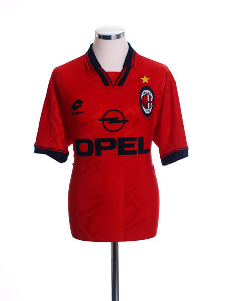 1996-97 AC Milan Fourth Shirt #8 L Football Shirt