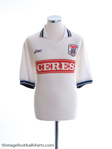 1996-97 AGF Aarhus Home Shirt #9 L Football Shirt