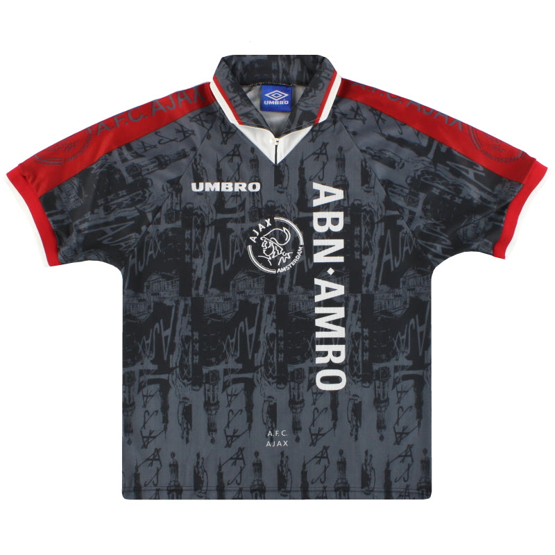 1996-97 Ajax Umbro Away Shirt *Mint* M Football Shirt