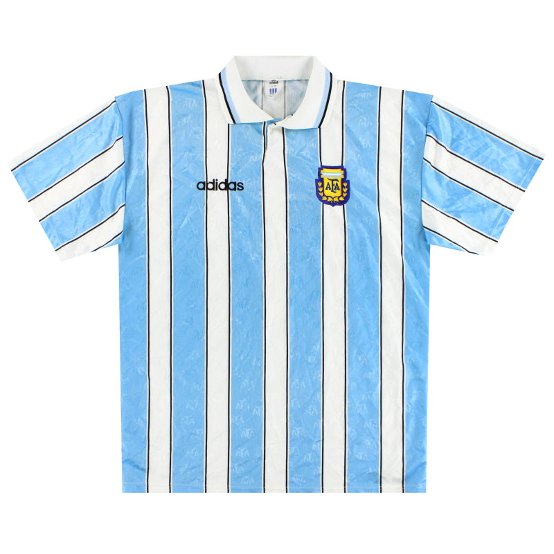 1996-97 Argentina adidas Home Shirt XL Football Shirt