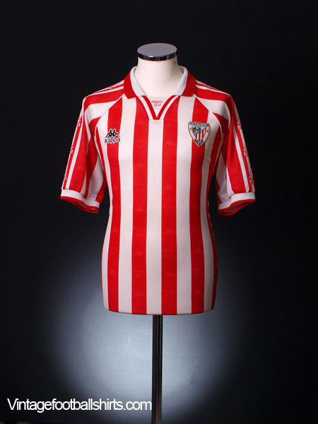 1996-97 Atletico Bilbao Home Shirt L Football Shirt