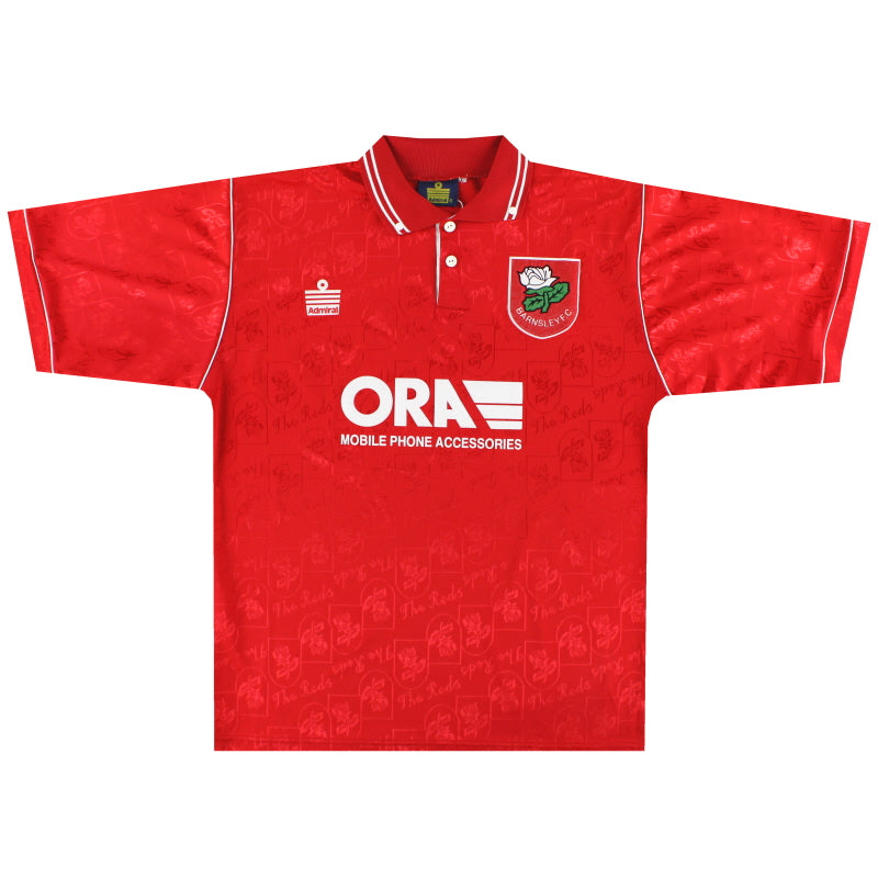 1996-97 Barnsley Admiral Home Shirt S Football Shirt