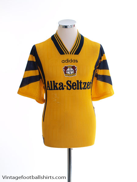 1996-97 Bayer Leverkusen Away Shirt L Football Shirt