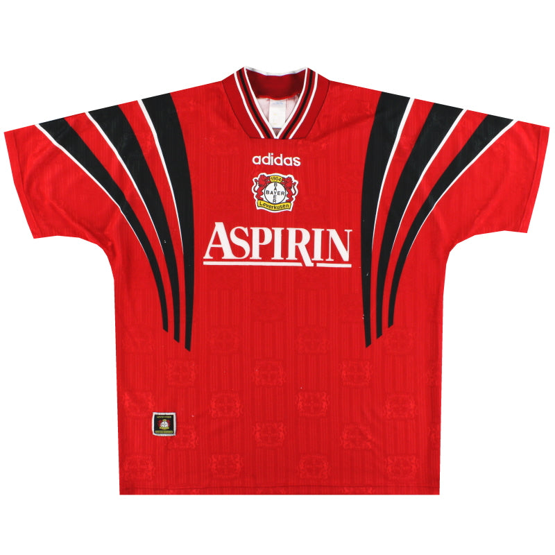 1996-97 Bayer Leverkusen Home Shirt XL Football Shirt