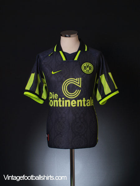 1996-97 Borussia Dortmund Away Shirt *Mint* M Football Shirt