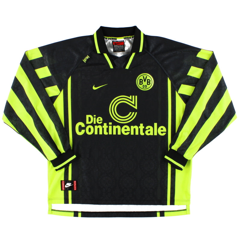 1996-97 Borussia Dortmund Away Shirt L/S XXL Football Shirt