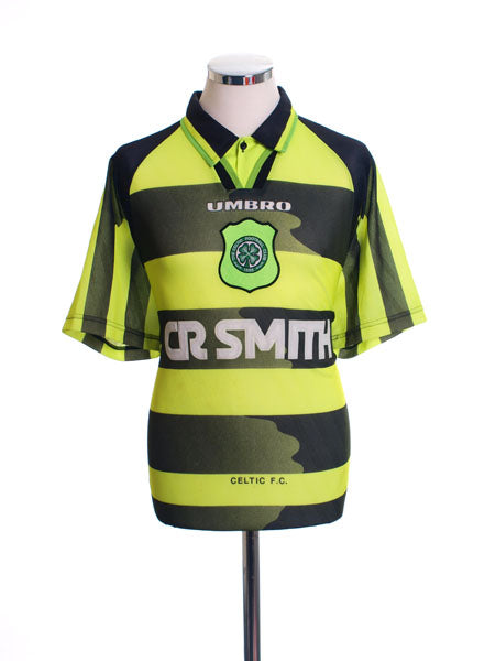 1996-97 Celtic Away Shirt Y Football Shirt