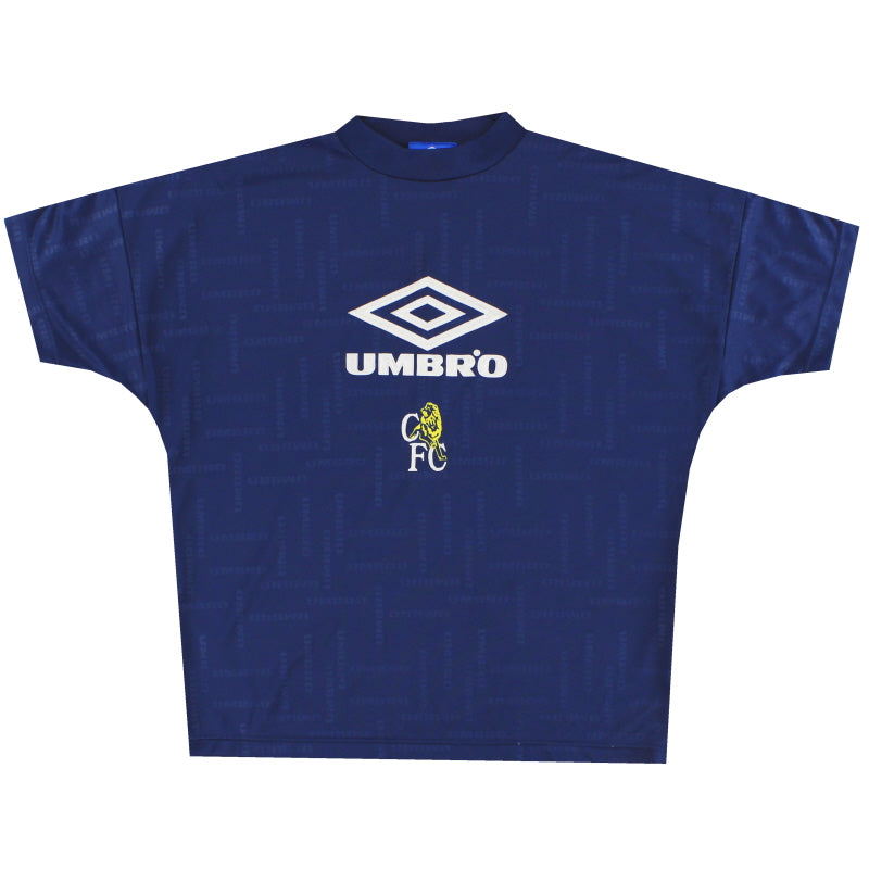 1996-97 Chelsea Umbro Training Shirt M Training Shirt