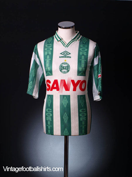 1996-97 Coritiba Away Shirt #10 L Football Shirt