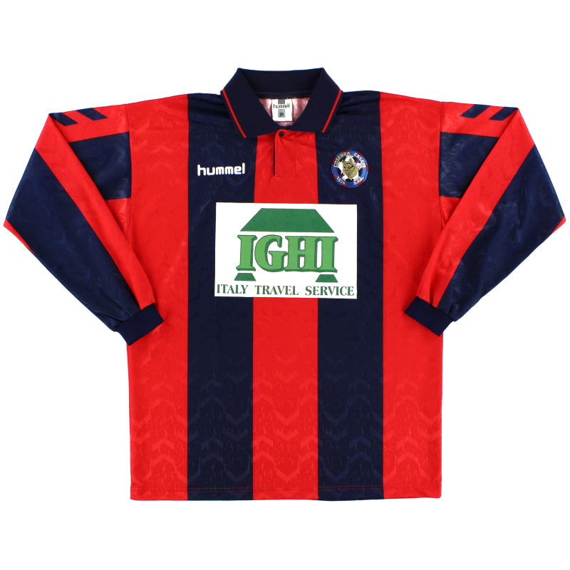 1996-97 Cosenza Home Shirt #20 L/S XL Football Shirt