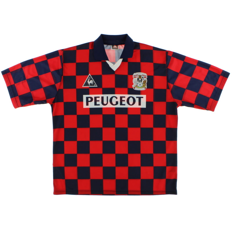 1996-97 Coventry Le Coq Sportif Away Shirt XL Football Shirt