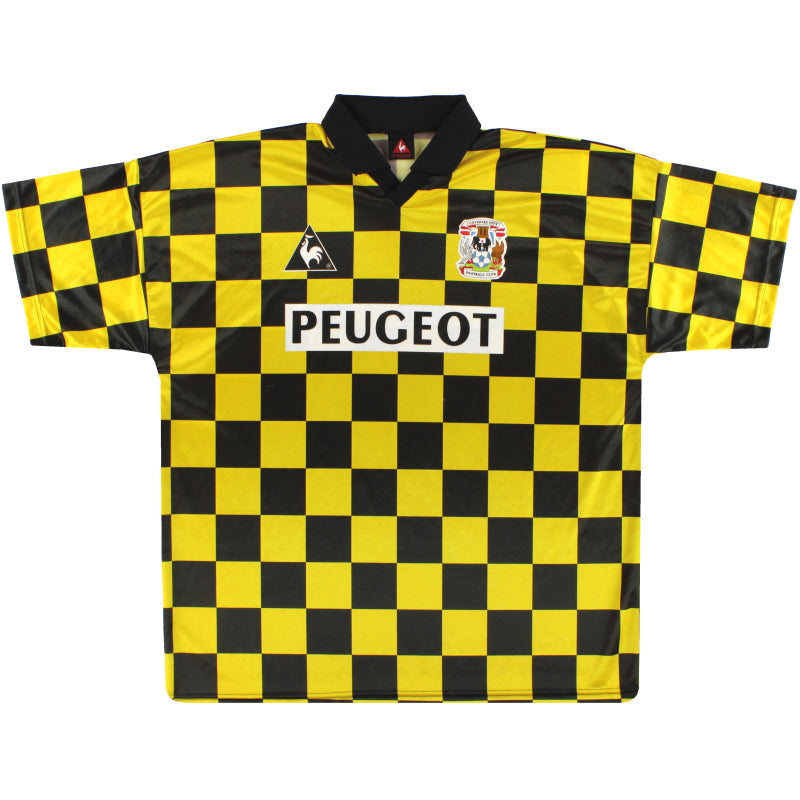 1996-97 Coventry City Le Coq Sportif Prototype Shirt L Football Shirt