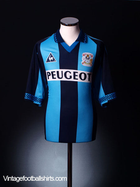 1996-97 Coventry Home Shirt L Football Shirt