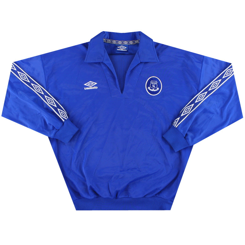 1996-97 Everton Umbro Drill Top L Training Top