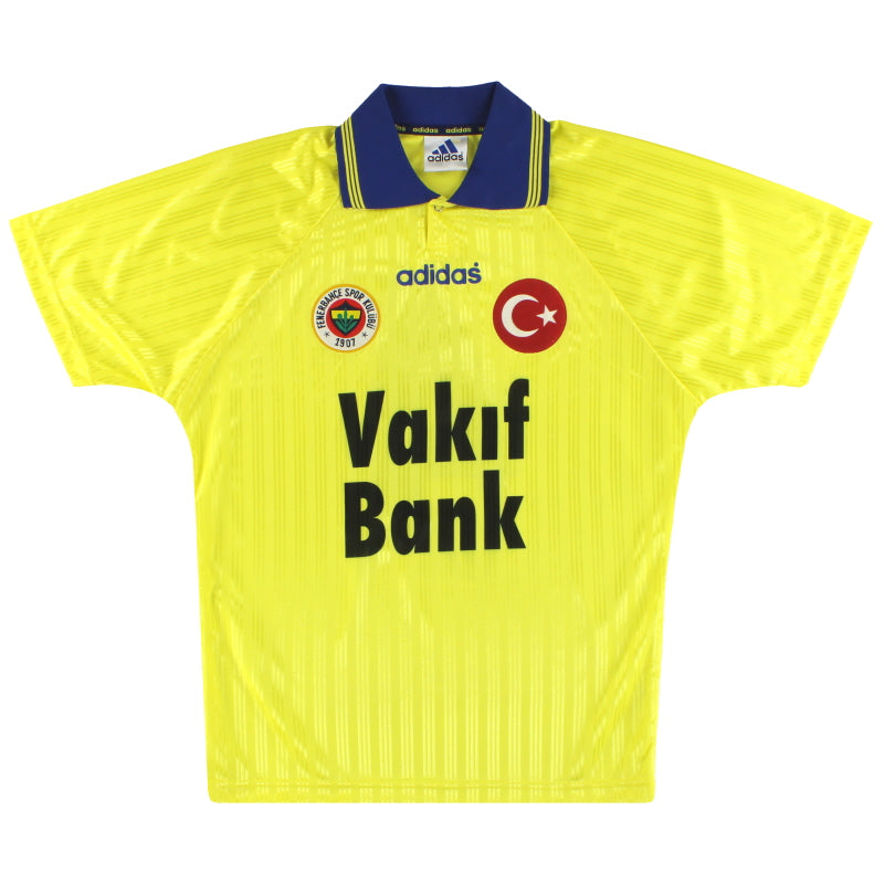 1996-97 Fenerbahce adidas Away Shirt #4 L Football Shirt