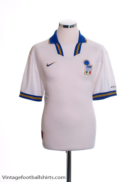 1996-97 Italy Away Shirt L Football Shirt