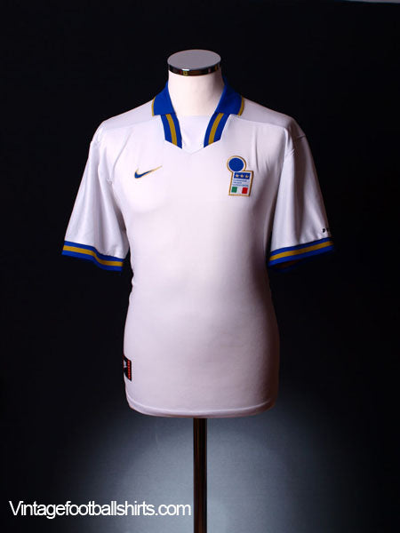 1996-97 Italy Away Shirt M Football Shirt