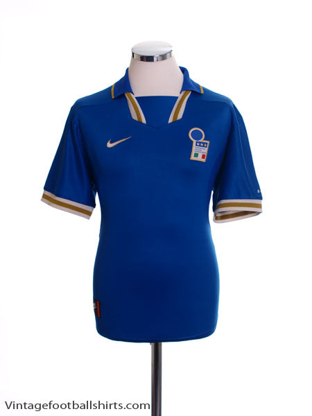 1996-97 Italy Home Shirt L Football Shirt
