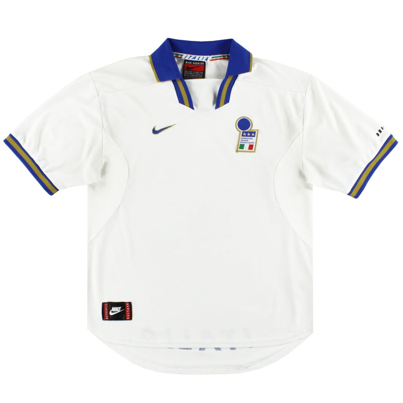 1996-97 Italy Nike Away Shirt L Football Shirt