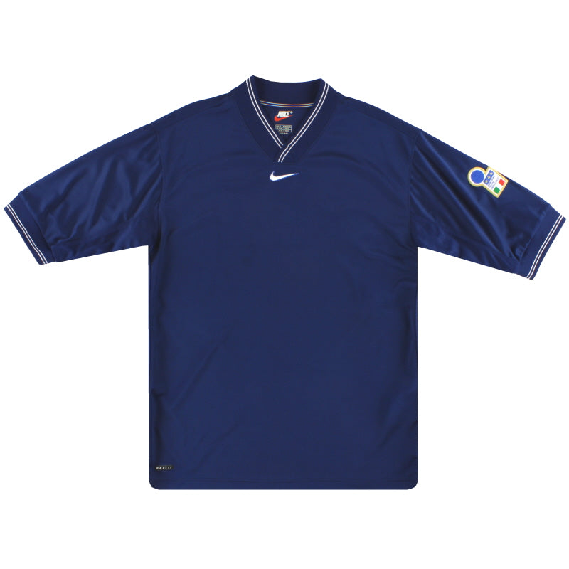 1996-97 Italy Nike Training Shirt M Training Shirt