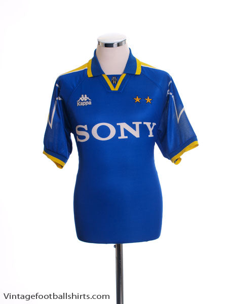 1996-97 Juventus Away Shirt L Football Shirt
